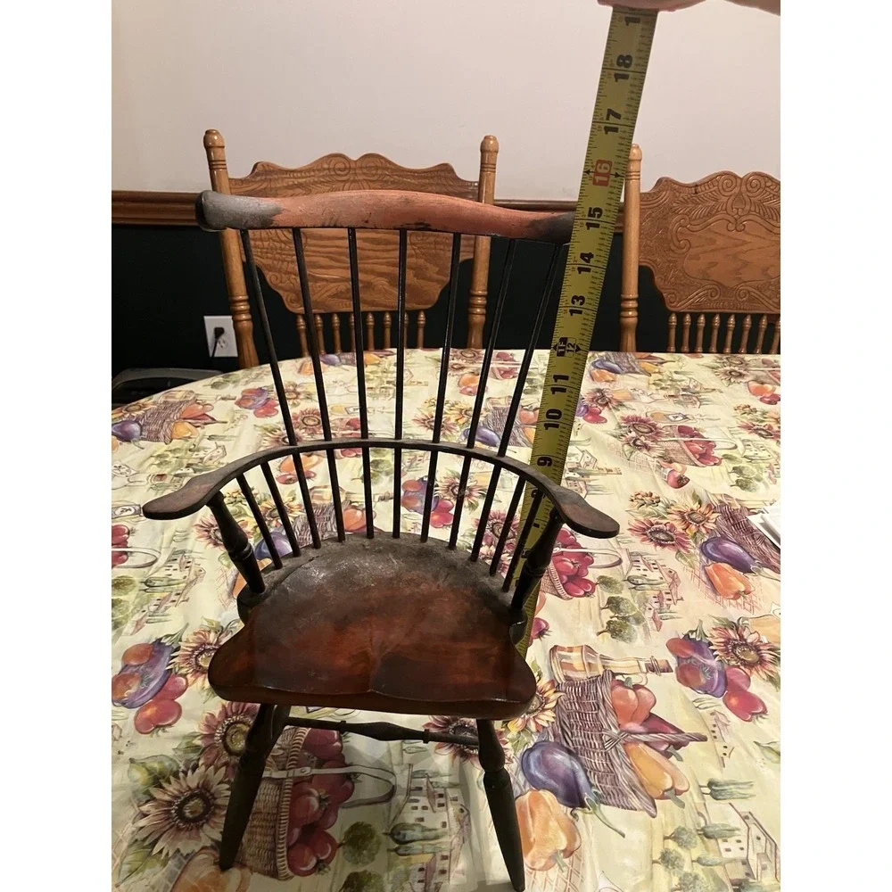 Vintage Doll Chair Handcrafted Large 15